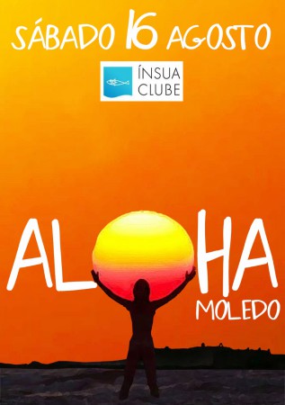 Cartaz da Festa "ALOHA" 
